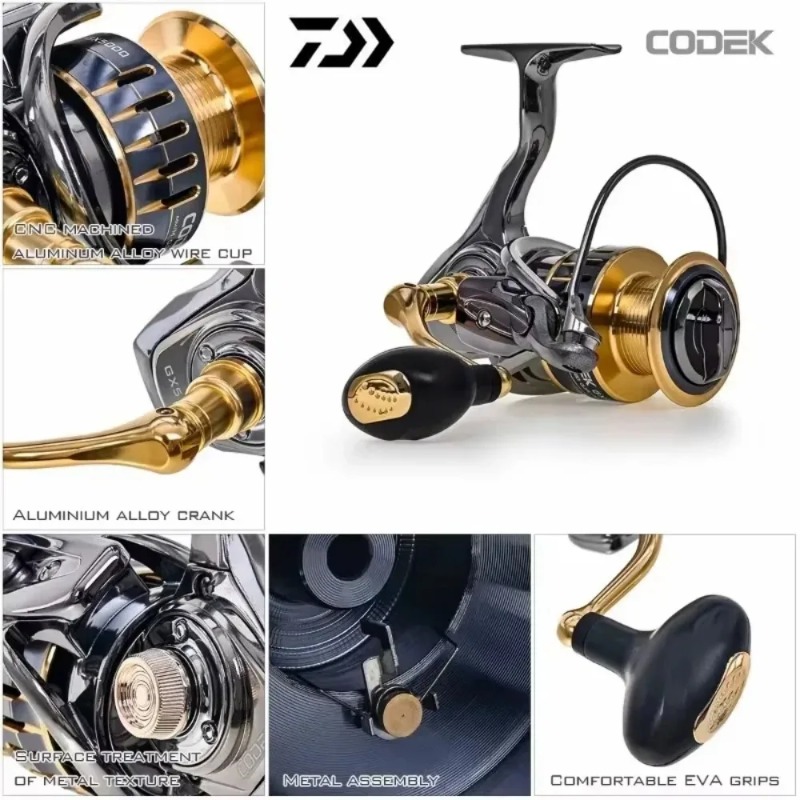 Daiwa CODEK Spinnrolle Baitcas – Abu Garcia Reel Max Bewertung und Preis
