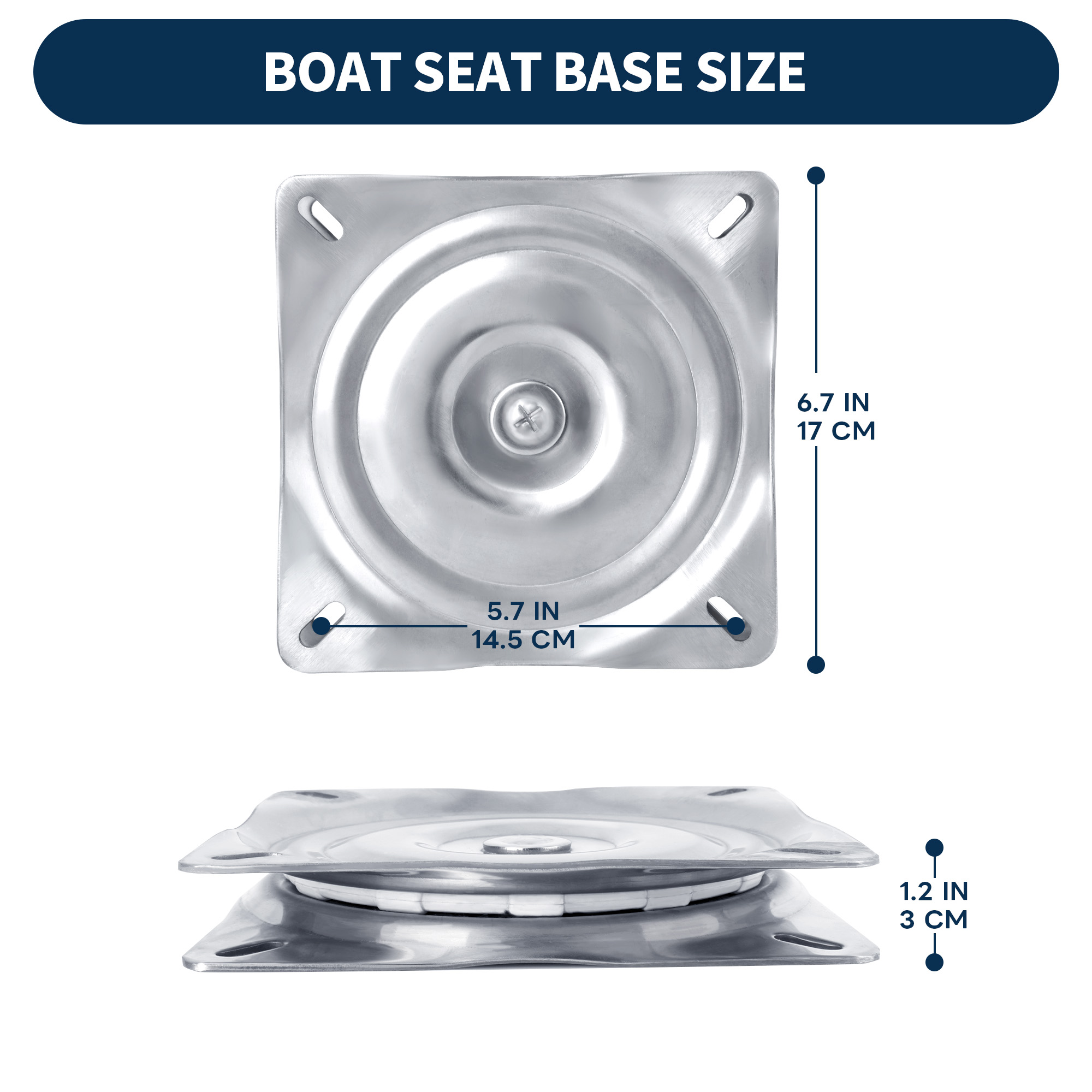 Bootssitzdrehgelenk, Sitzdrehp – Fishing Boat Seat Bewertung und Preis